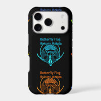 Stunning Kenyan Butterfly Flag Typography Elegant