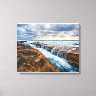 stunning La Jolla cove, San Diego Canvas Print