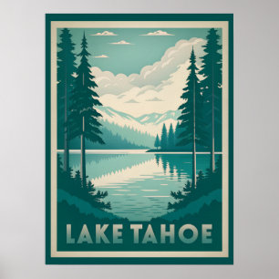 Stunning Lake Tahoe Poster