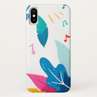 Stunning leaves pattern iPhone x case