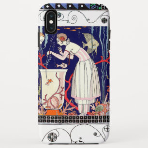 STUNNING LITTLE FISH ,ART DECO BEAUTY FASHION iPhone XS MAX CASE