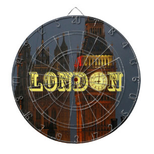 Stunning London Pro Photo Dartboard