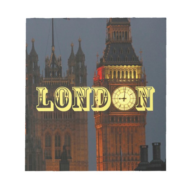 Stunning London Pro Photo Notepad (Front)