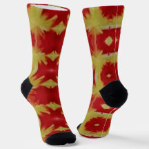 Stunning Marigold Crew Socks