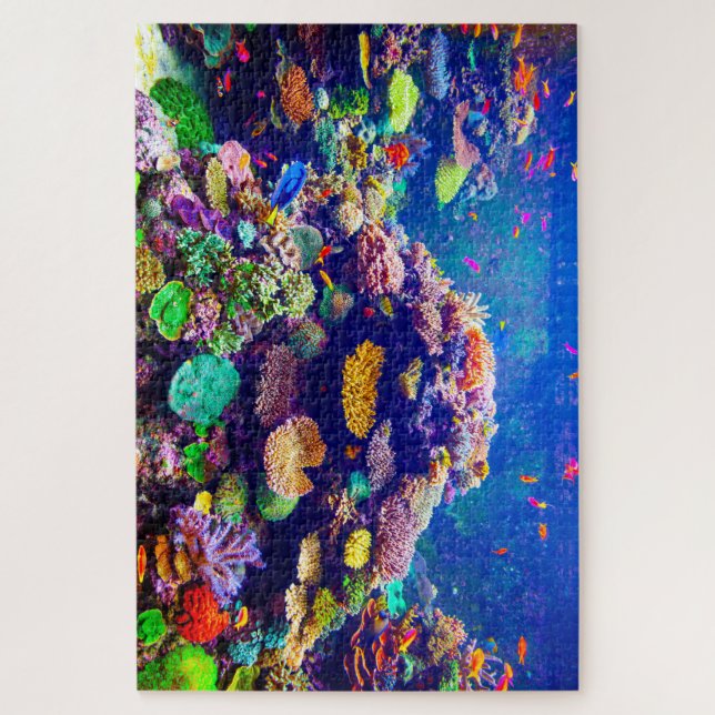 Stunning Marine Life View from a Submarine Jigsaw Puzzle (Vertical)