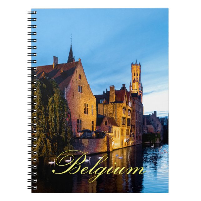 Stunning! Mediaeval Bruges Belgium - Pro Photo Notebook (Front)