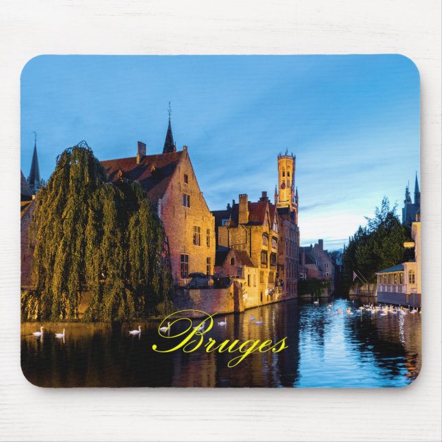 Stunning! Mediaeval Bruges - Pro Photo Mouse Mat (Front)