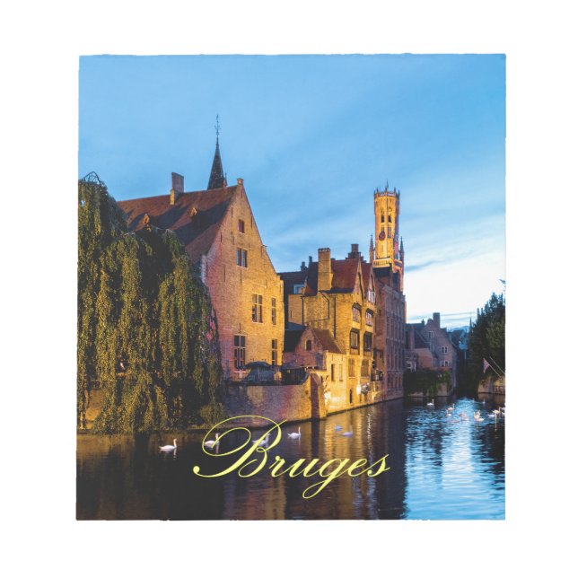 Stunning! Mediaeval Bruges - Pro Photo Notepad (Front)