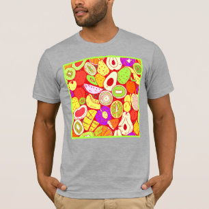 Stunning Mixtures of Fruits Patterns. Buy Now T-Shirt