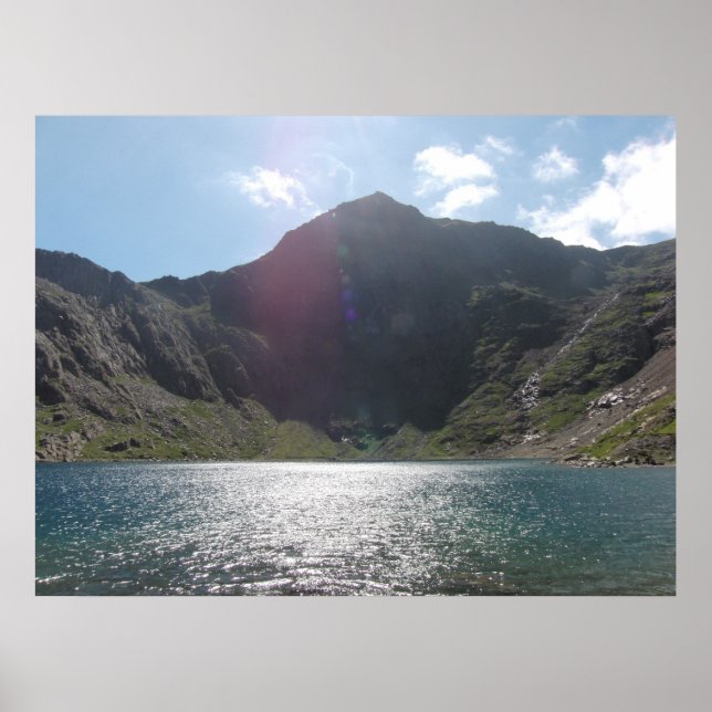 Stunning Mount Snowdon Photo Poster (Front)