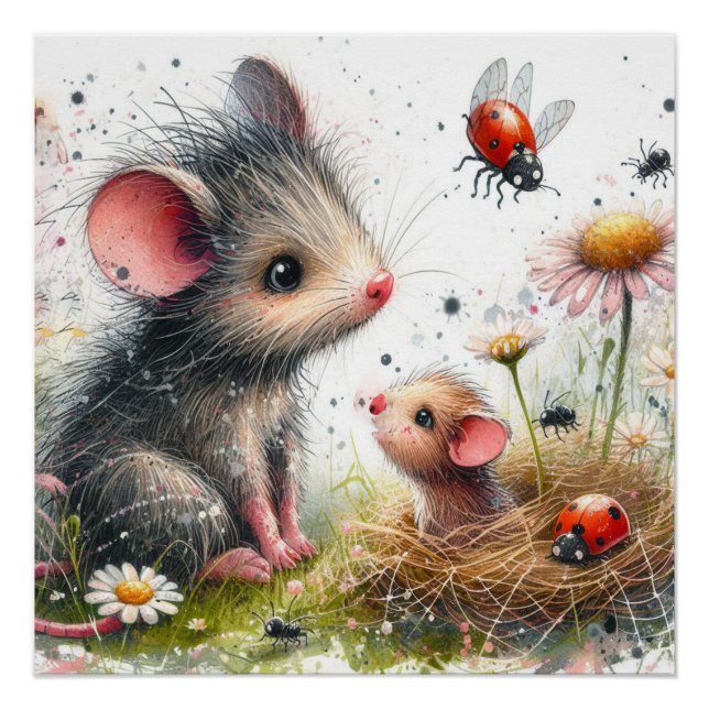 Stunning, Mouse poster (Front)