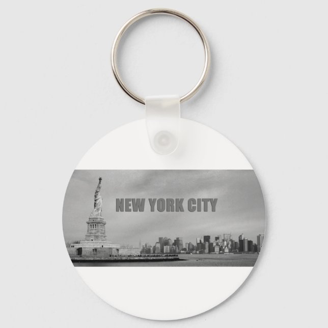 Stunning New York City Key Ring (Front)