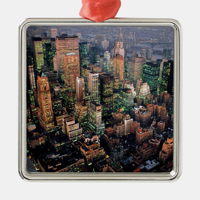 Stunning! New York City USA Metal Tree Decoration (Front)