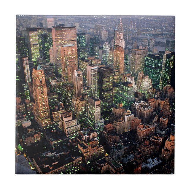 Stunning! New York City USA Tile (Front)