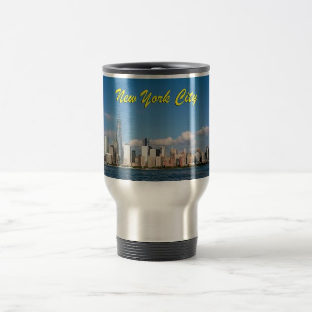 Stunning New York City USA Travel Mug (Center)