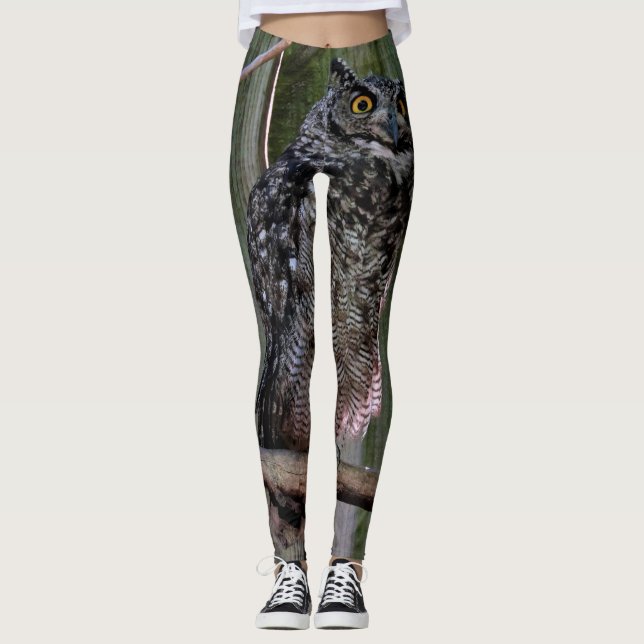 Stunning Owl Leggings (Front)
