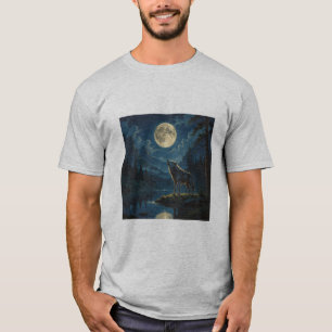stunning painting capturing the essence of a lone T-Shirt