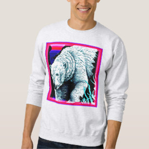 Stunning Painting of a Polar Bear. Buy Now Sweatshirt
