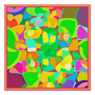 Stunning Patterns Colours Art. Buy Now Poster