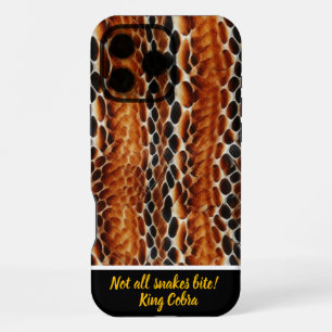 Stunning patterns of shed snakeskin iPhone 16 pro max case