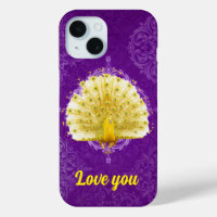 Stunning Peacock Phone Case for a Regal Vibe