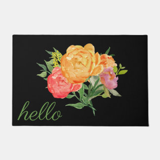 Stunning Peonies Doormat