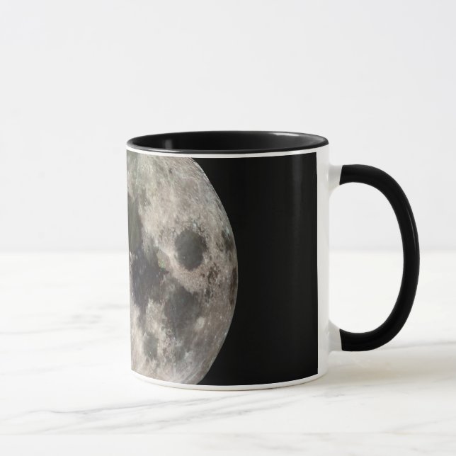 Stunning Photo of the Moon Mug (Right)