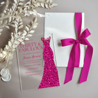 Stunning Pink Dress 30th Birthday Party