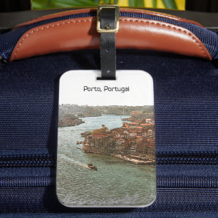 Stunning Porto Portugal City View Luggage Tag