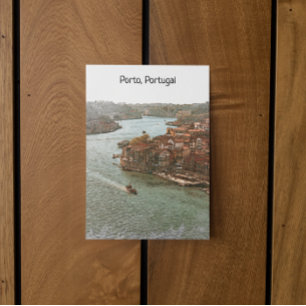 Stunning Porto Portugal City View Postcard