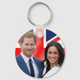 Stunning! Prince Harry and Meghan Markle Key Ring