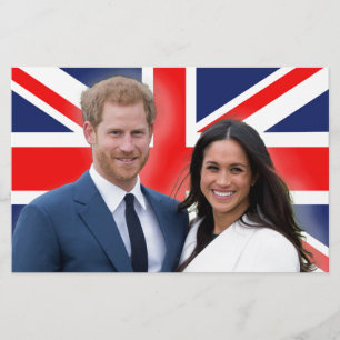 Stunning! Prince Harry and Meghan Markle Stationery