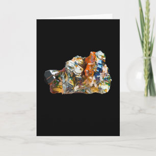Stunning Rainbow Quartz Natural Collector Gemstone Card