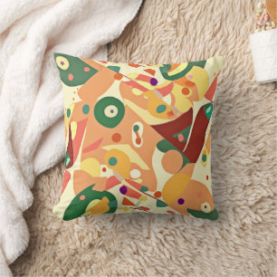 Stunning Random Patterns Art Cushion