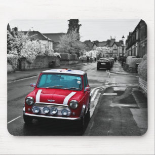 Stunning Red Mini Mouse Mat