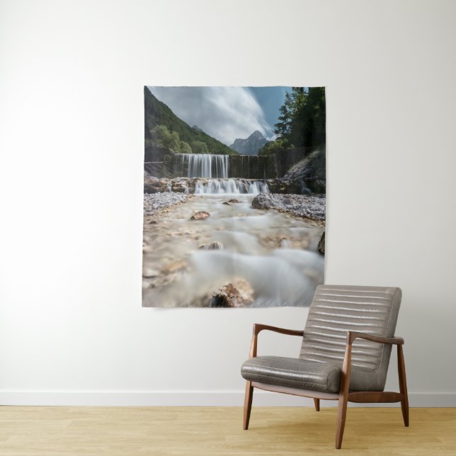 Stunning scenery at Krnica valley, Slovenia Tapestry (In Situ)