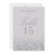 Stunning Sliver Glitter Wedding Table Number Cards