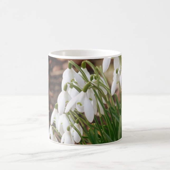 Stunning Snowdrops Coffee Mug (Center)