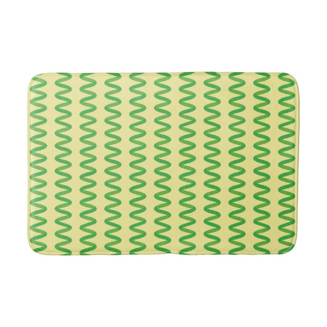 Stunning Spirulina Bath Mat (Front)