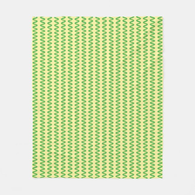 Stunning Spirulina Fleece Blanket (Front)