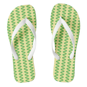 Stunning Spirulina Flip Flops