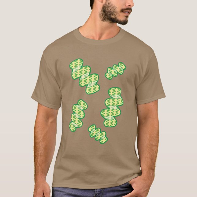 Stunning Spirulina Men's Shirt (Front)