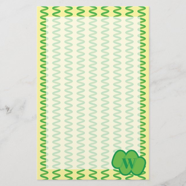 Stunning Spirulina Stationery (Front)