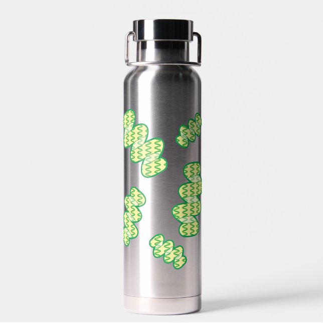 Stunning Spirulina Water Bottle (Back)