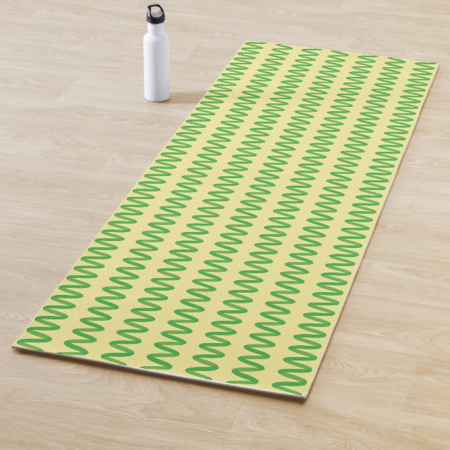 Stunning Spirulina Yoga Mat (In Situ)