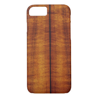 Stunning Split Hawaiian Koa Longboard Style iPhone 8/7 Case