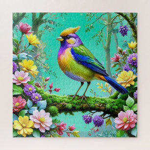 Stunning tropical bird jigsaw puzzle