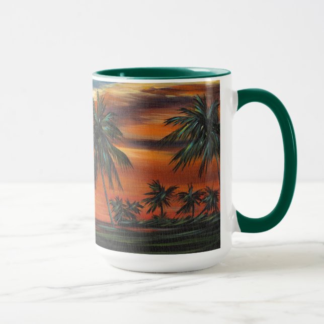 Stunning Tropical Sunset Mug (Right)