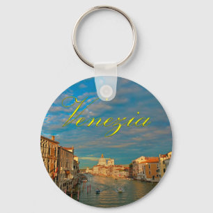 Stunning! Venezia Grand Canal Venice - Pro Photo Key Ring