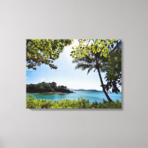 Stunning View Stretched Canvas Print